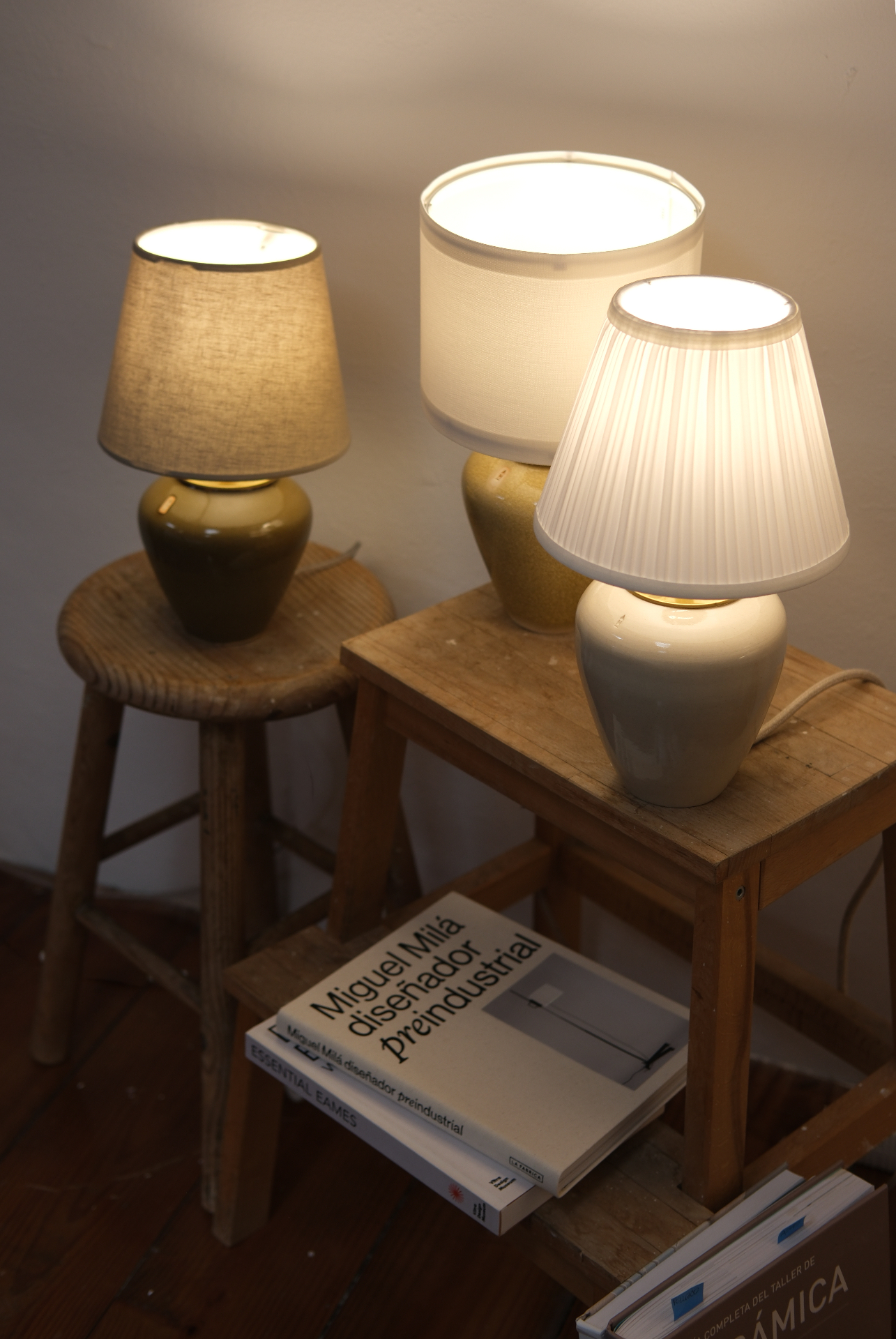 Iluminación cerámica — pieza 1